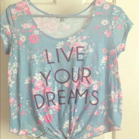 Live Your Dreams Crop Top