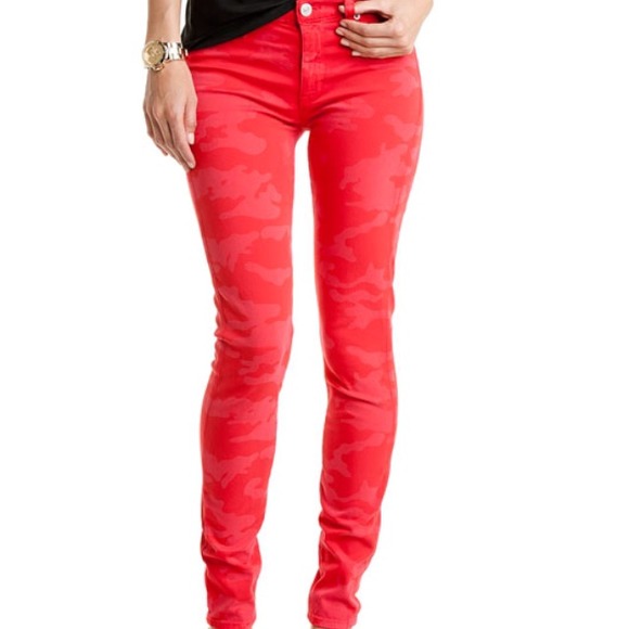 Fun print denim