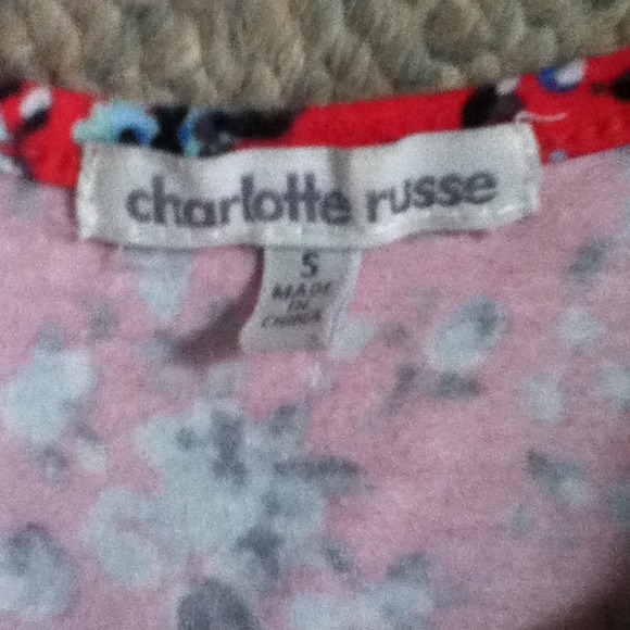 !!HP!! Charlotte Russe Floral Print Dress - Picture 4 of 4