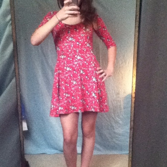 !!HP!! Charlotte Russe Floral Print Dress - Picture 3 of 4