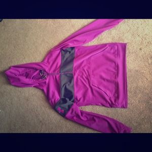 Under Armour hoodie purple