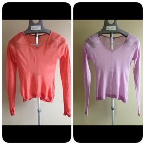 Purple and orange top