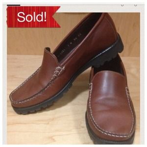 Cole Haan Brown Loafers 7M
