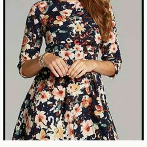 Cute floral  mini dress