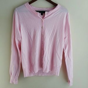 J Crew Pink Cardigan