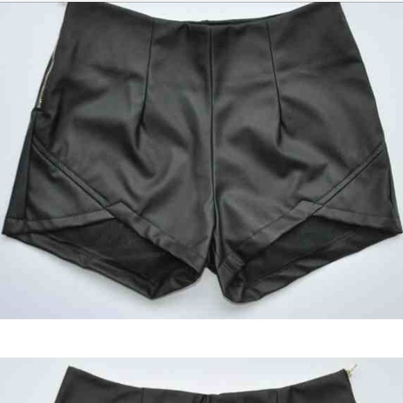 Other - Vegan leather shorts