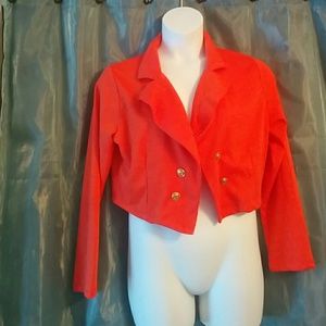 Coral blazer