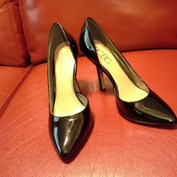 BCBG Paris Patent Pumps