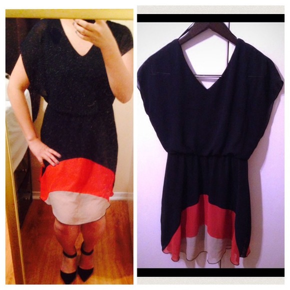 Light sheer fabric dress