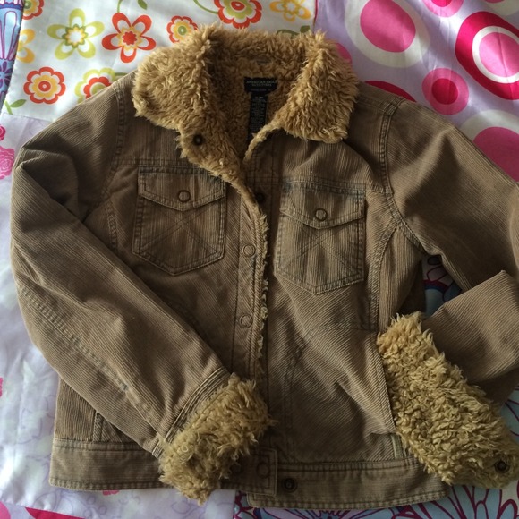 Corded Jacket with Wool Lining Detail