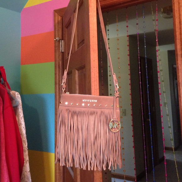 Michael Kors fringe satchel - Picture 2 of 4