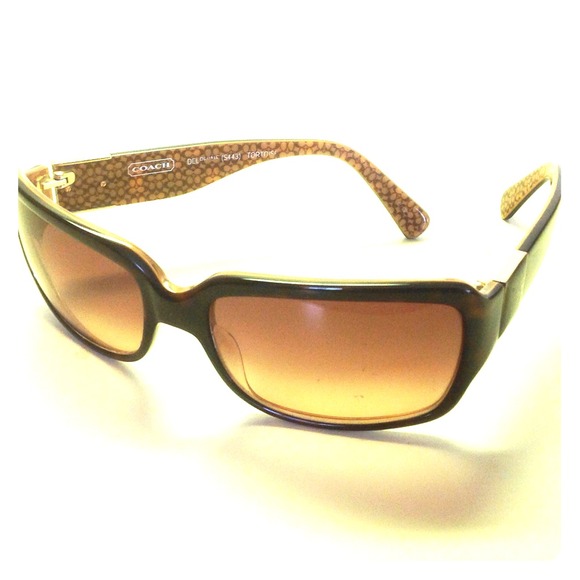 Coach Delphine Tortoise Sunglasses