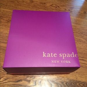 Kate spade box and bag