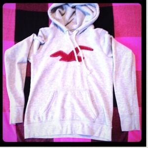 Aero fur hoodie and hollister hoodie
