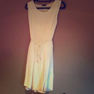 Massimo Dutti White Dress