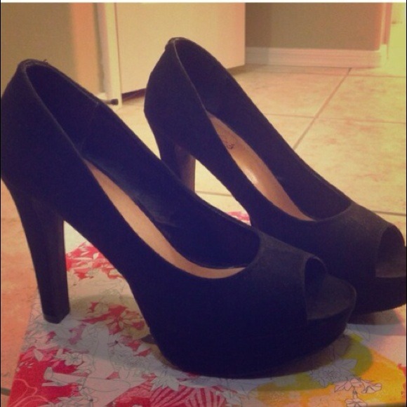 candies black heels