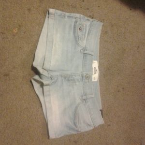 Hollister blue shorts