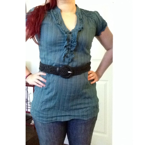 V-neck tunic