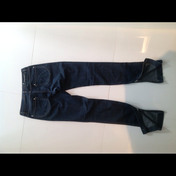 Karen Millen dark blue skinny jeans. - Picture 3 of 4
