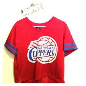 Crop top LA Clippers jersey