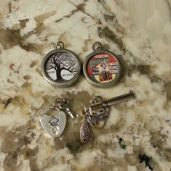 4 pick up stix charms