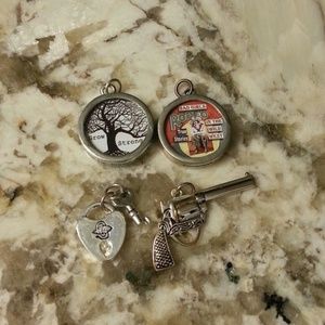 4 pick up stix charms