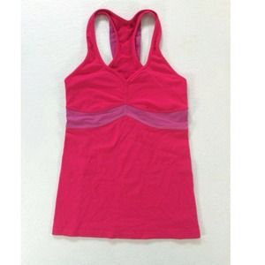 ❌SOLD❌ Lululemon Cool Racerback Hotpink/Rose Tank