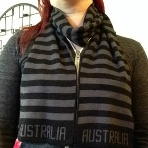 Striped Australia scarf