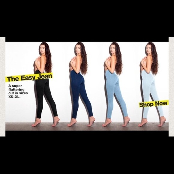 NEW American apparel easy jeans