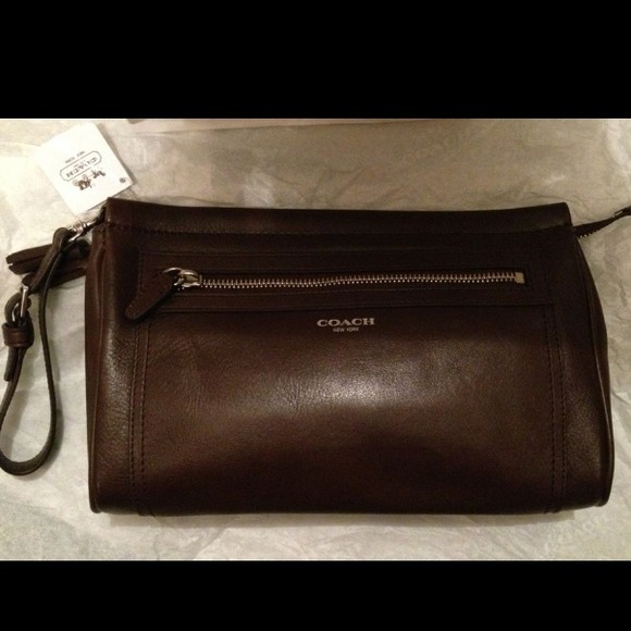 Coach Handbags - NWT Coach Legacy Large Wristlet Clutch 48021 $158