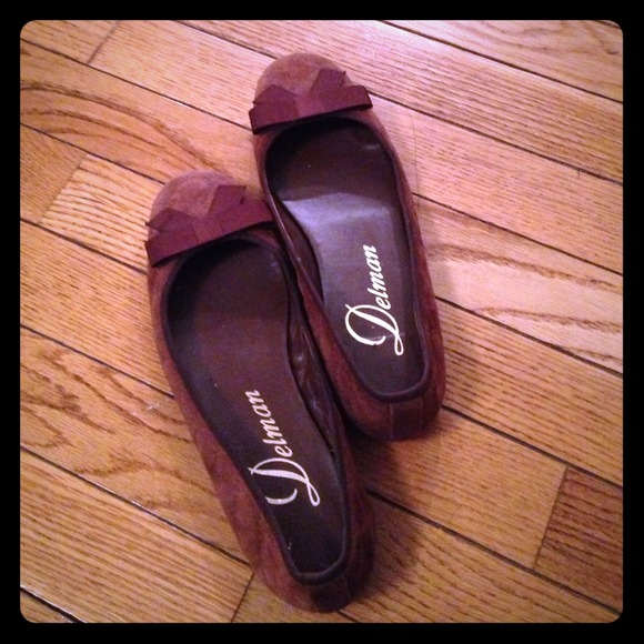 Delman ballet flats