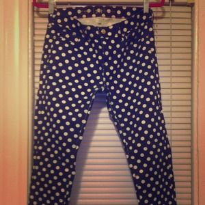 🎉🎉REDUCED🎉🎉Broome Street Polka Dot Denim