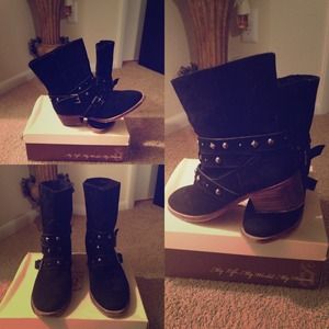 ◼️Black Decree Boots◼️