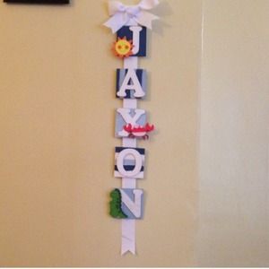 Handmade nursery decoration