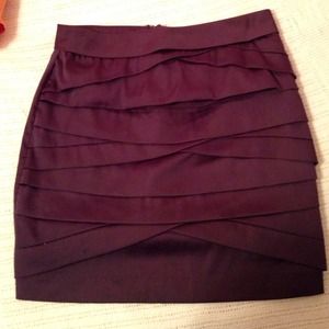 Plum skirt