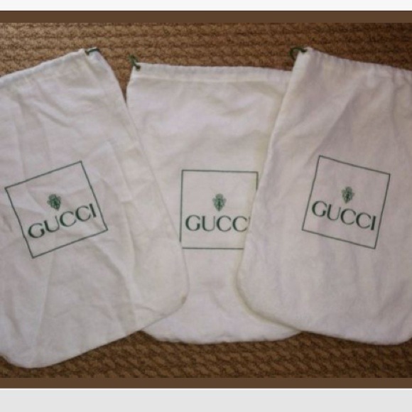 Gucci Dustcover Dustbag x3