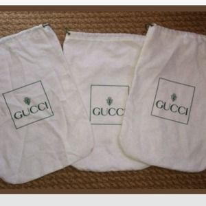 Gucci Dustcover Dustbag x3