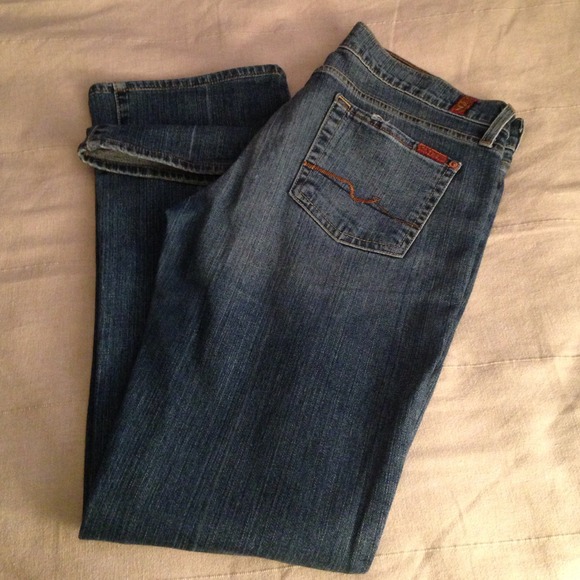 💯% Authentic 7 For All Mankind Bootcut Jeans