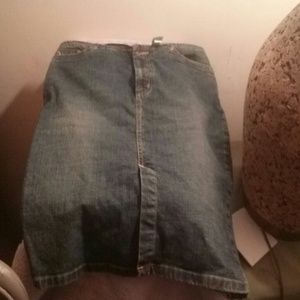 Denim jean Skirt