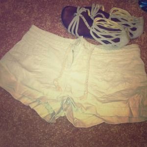 Summer linen shorts