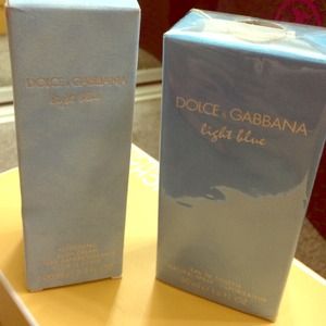Dolce & Gabanna Light Blue perfume & lotion