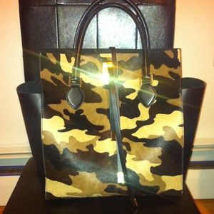 Michael Kors Collection Camo-Print Miranda