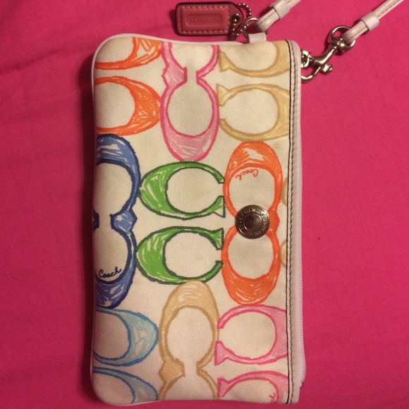 Coach wristlet