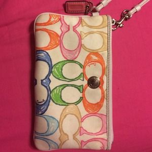 Coach wristlet