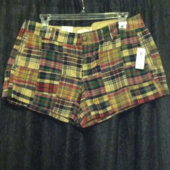 NWT Old Navy Plaid Shorts