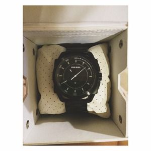 Slick Sexy New Black Diesel Watch