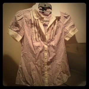 Banana Republic Striped Blouse