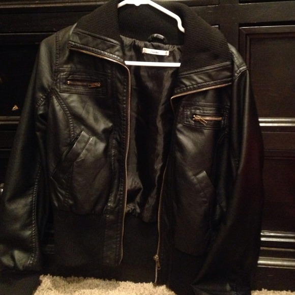 Leather jacket