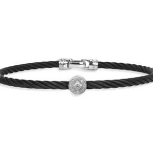 Charriol black diamond bracelet