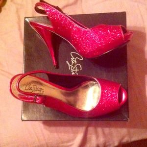 Glitter heels